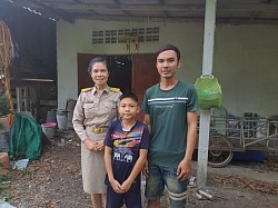 การเยี่ยมบ้านนักเรียนชั้นประถมศึกษาปีที่ 4/3
