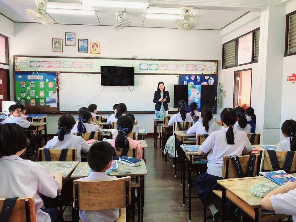 บรรยากาศการจัดกิจกรรมการเรียนรู้